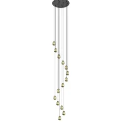 Videlamp Golden Egg 14L zwart/goud