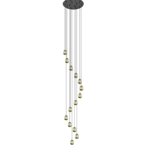 Videlamp Golden Egg 14L zwart/goud