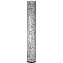 Vloerlamp 200 cm gerecycled glas wit