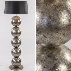 Vloerlamp Boss bollen oud goud excl. kap