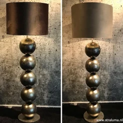 Vloerlamp Boss bollen oud goud excl. kap
