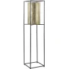 Vloerlamp Frame zwart/goud