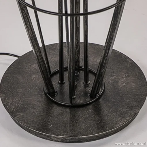 Vloerlamp Havana Grande antiek zwart