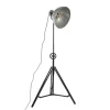 Vloerlamp Junko driepoot zwart/zink