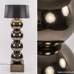 Vloerlamp Maxi brons EXCL. KAP