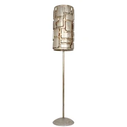 Vloerlamp Pablo oud zilver