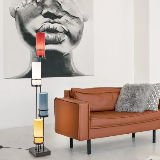 Vloerlamp Sixtyfour 4l multicolor