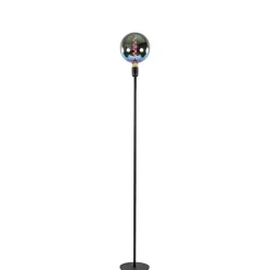 Vloerlamp Tube zwart 136cm excl. lichtbron