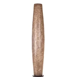 Vloerlamp Wangi Gold zuil schelpen 150cm