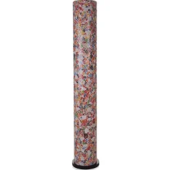 Vloerlamp zuil mozaiek glas multicolor 200 cm