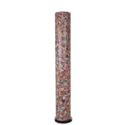 Vloerlamp zuil mozaiek glas multicolor