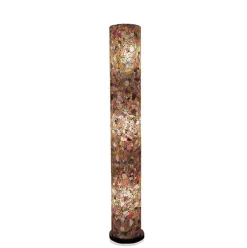 Vloerlamp zuil mozaiek glas multicolor