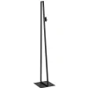 Vloerlamp/lampvoet mat zwart excl. kap