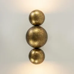 Wandlamp ambachtelijk brons inclusief LED