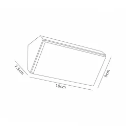 Wandlamp buiten antraciet