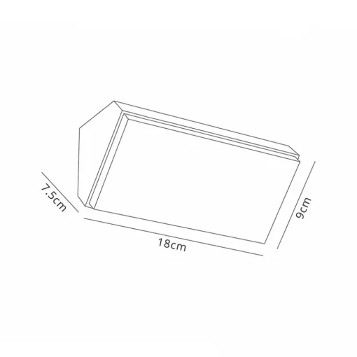 Wandlamp buiten antraciet