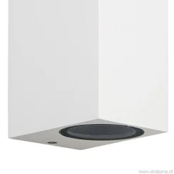Wandlamp buiten wit up+down IP54
