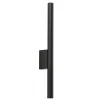 Wandlamp cilinder smal zwart  up+down g9