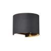 Wandlamp Davos verstelbaar antraciet IP54