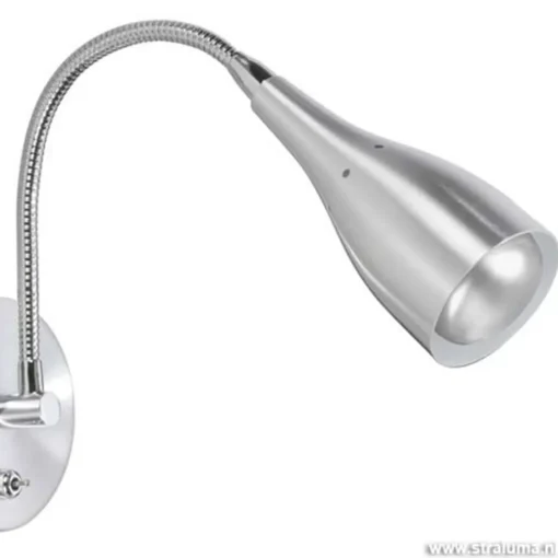 Wandlamp Elite aluminium strak modern
