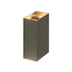 Wandlamp Eros rechthoek brons
