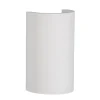Wandlamp gips halve koker G9