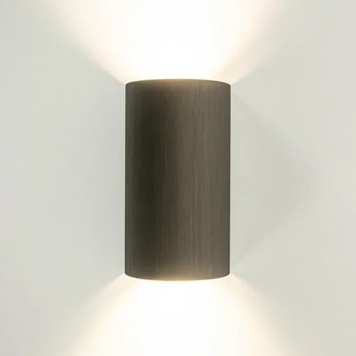Wandlamp Hera afgerond brons