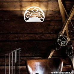 Wandlamp Kelly wit