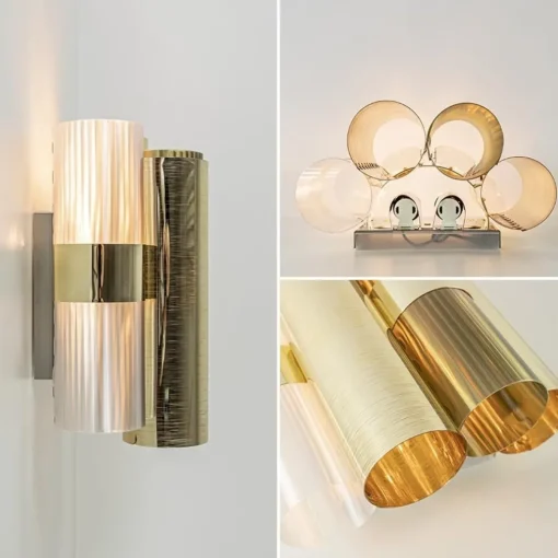 Wandlamp La Lollo goud