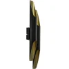 Wandlamp Pipes 48cm zwart/matgoud