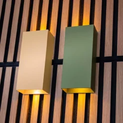 Wandlamp sandy up+down GU10