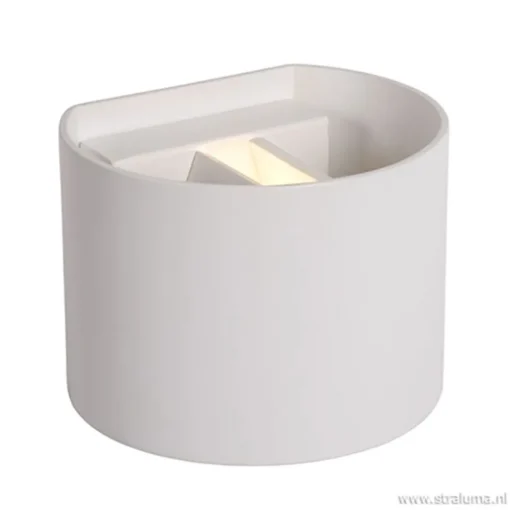 Wandlamp Xio wit afgerond incl. led g9