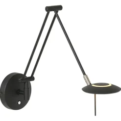 Wandlamp Zodiac zwart incl. dimmer cct