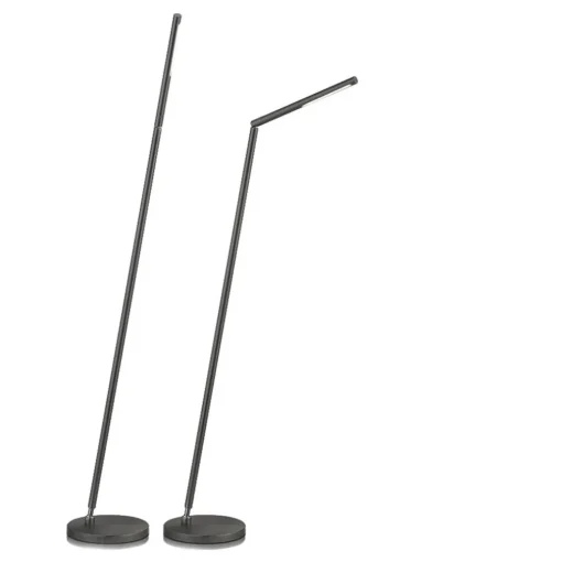 Zwarte leeslamp vloerlamp LED